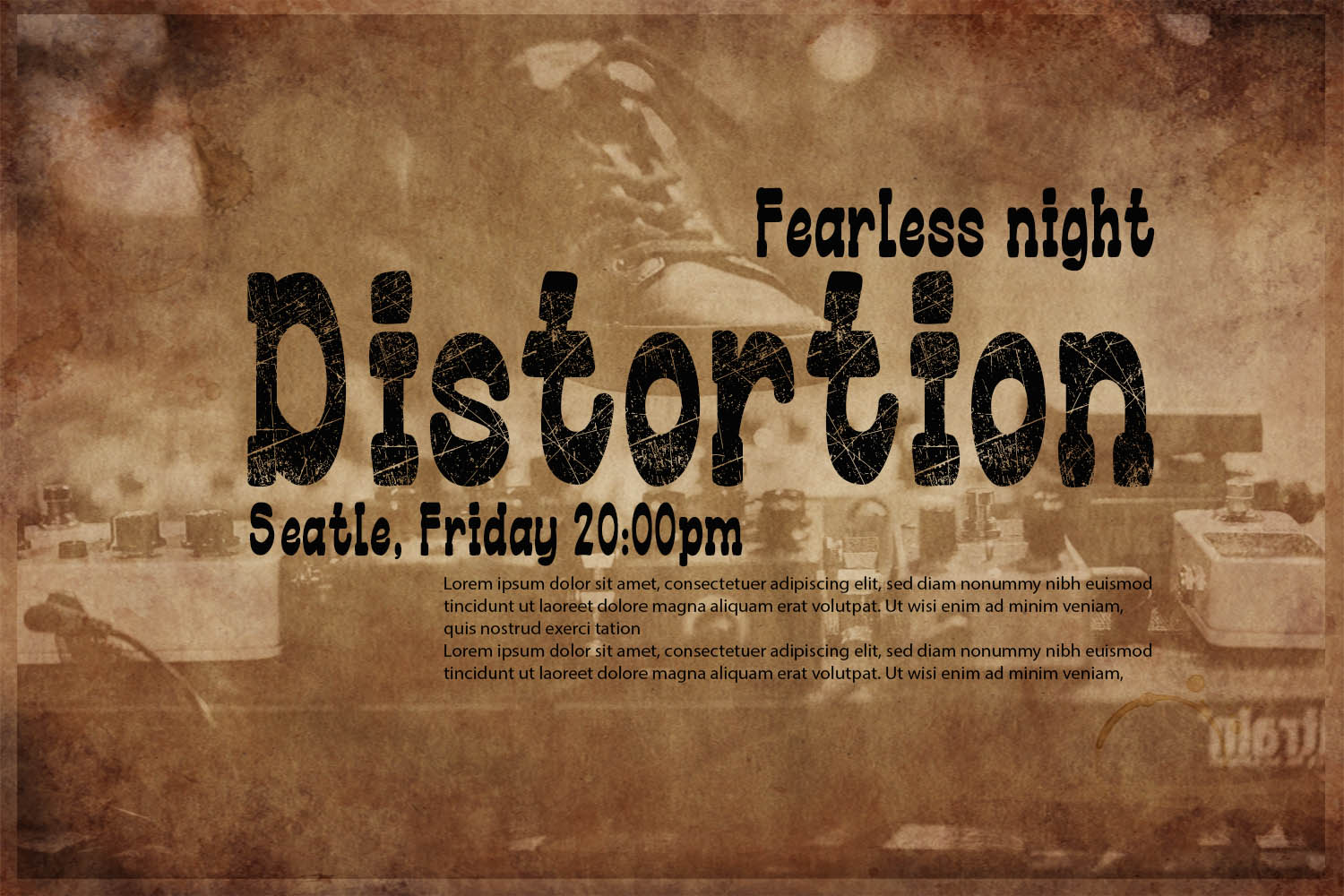 Bold Grunge Regular Font插图2