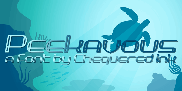 Peekavous font插图 Peekavous font插图