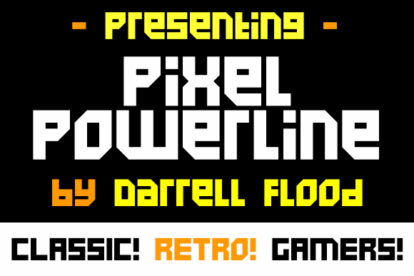 Pixel Powerline font插图 Pixel Powerline font插图