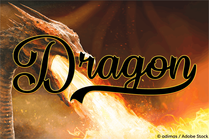 Flame Fetish font插图3