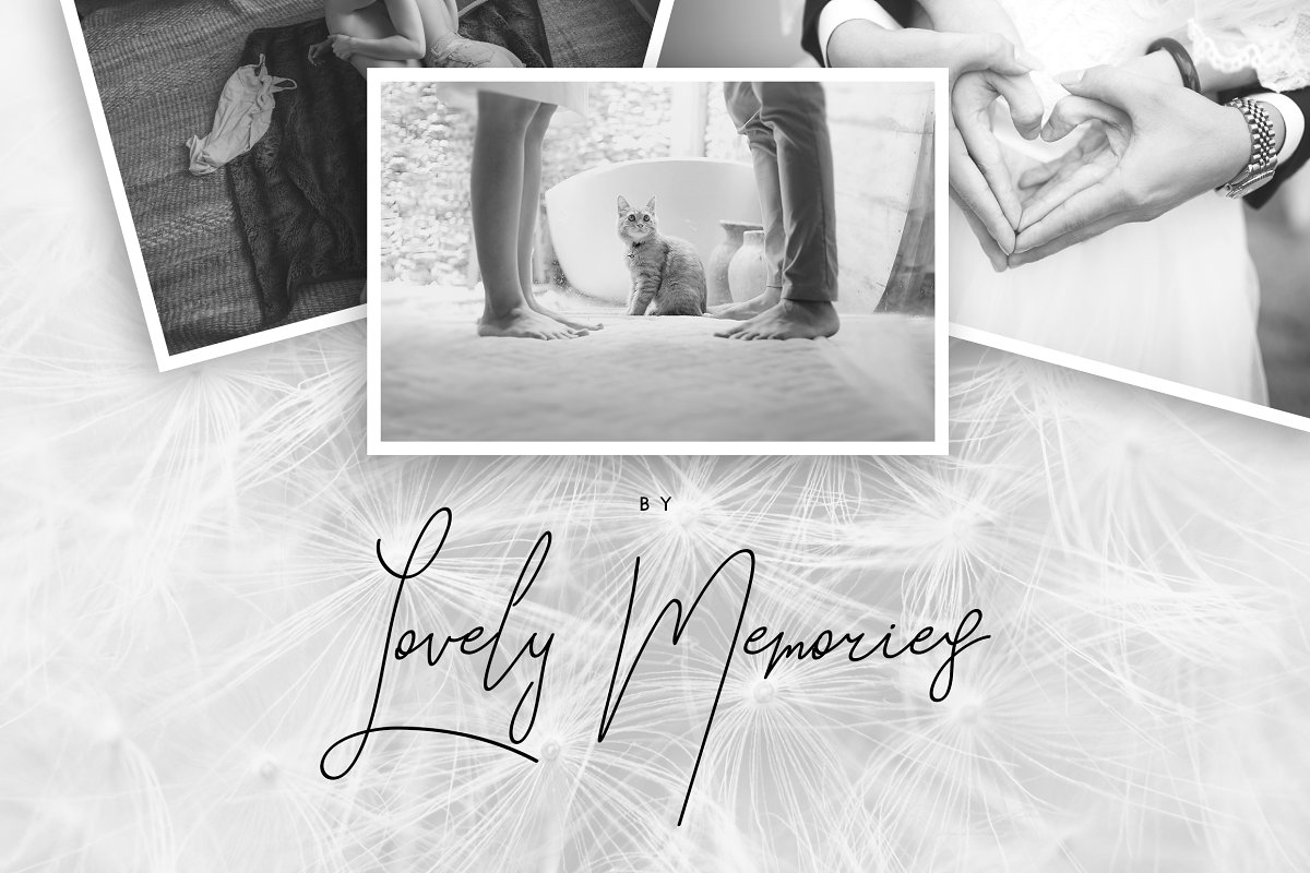 Good Wish Signature font插图2