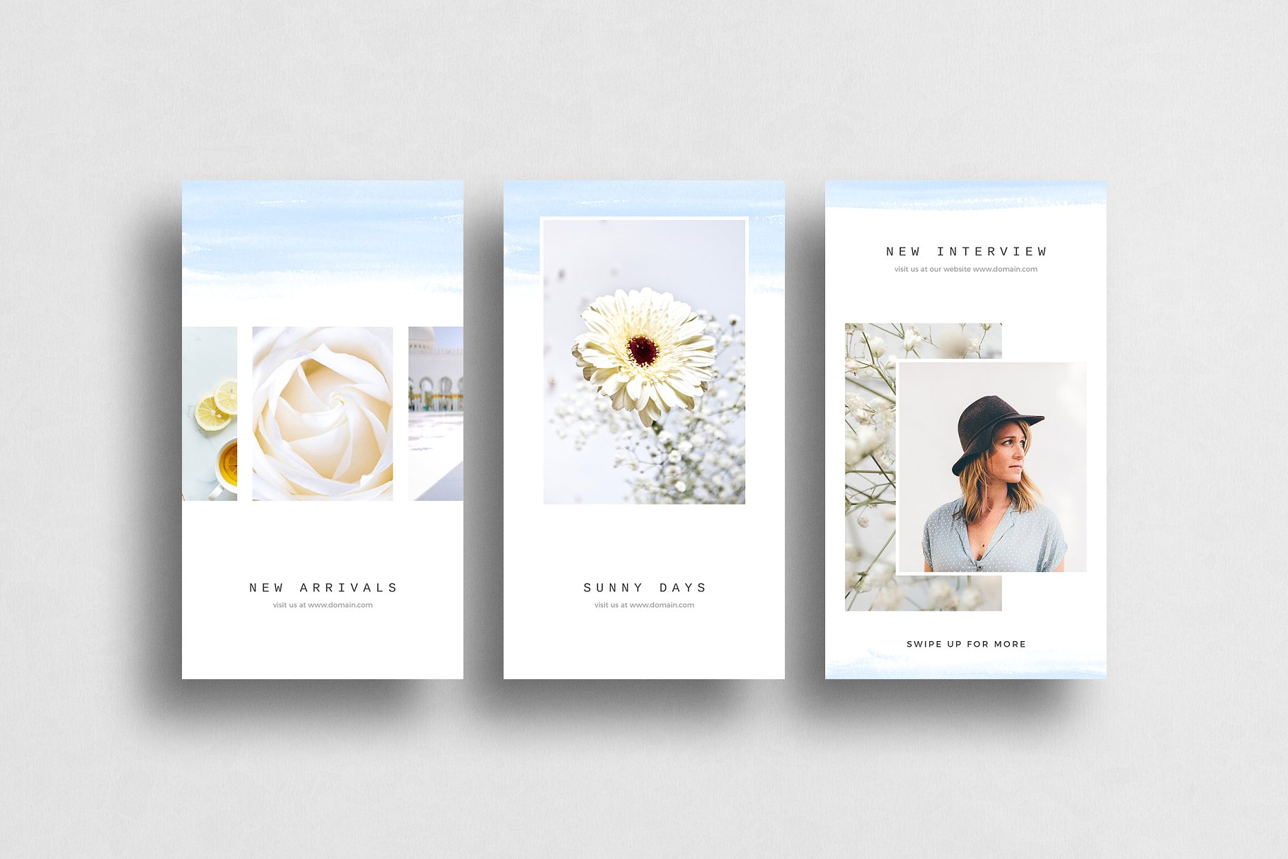 简约可编辑Instagram故事模板素材库精选 Lisbon Instagram Stories插图(4)