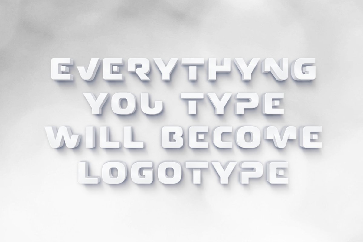 Claudio – Logo design font插图1