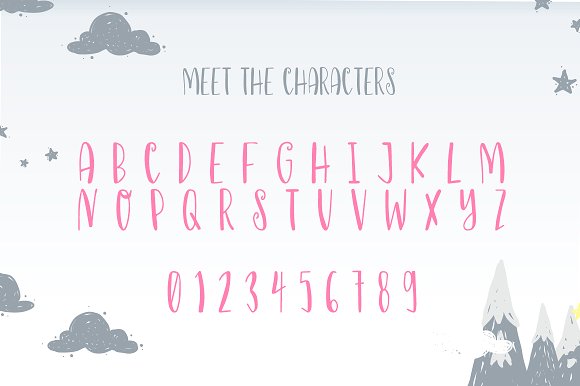 Nightflashes Font插图3