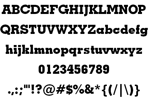 HP-GeoSlab font插图7 HP-GeoSlab font插图7