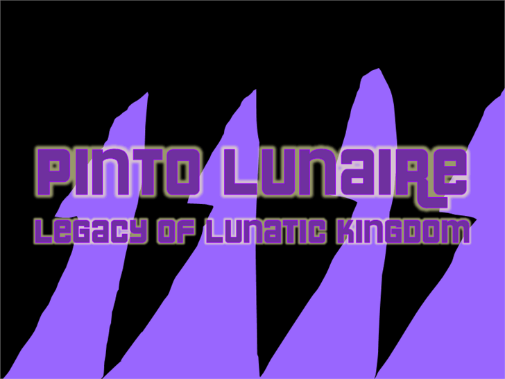 Pinto Lunaire font插图 Pinto Lunaire font插图