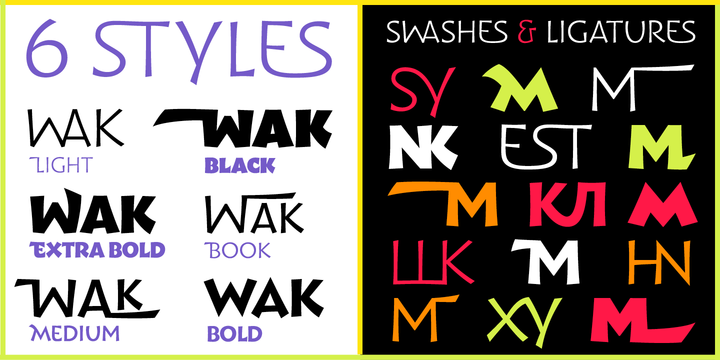 Wak Font Family插图1