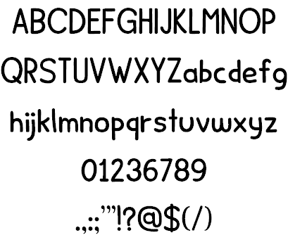 Minou DEMO font插图1 Minou DEMO font插图1