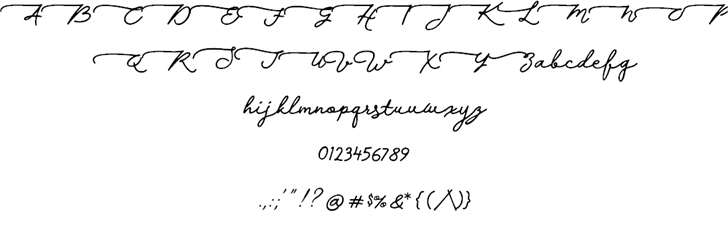 Walfords font插图2 Walfords font插图2