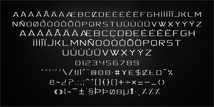 Spac3  font插图 Spac3  font插图