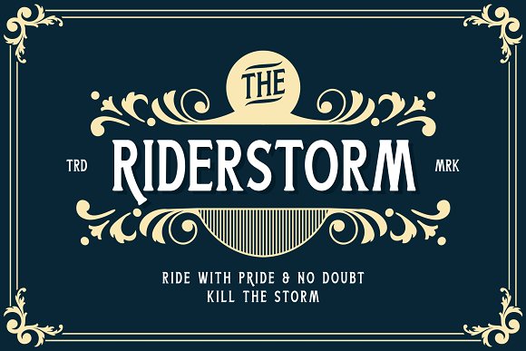 SALE! Boatman Font + Extras插图1