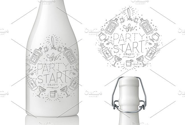 酒与酒精相关图标集 Alcohol icons插图(3)