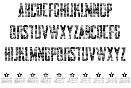 AWAKENNING STEEL Personal Use font插图1