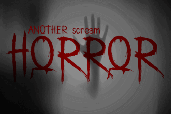 AnotherScream font插图2 AnotherScream font插图2