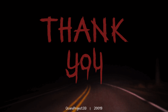 AnotherScream font插图4 AnotherScream font插图4