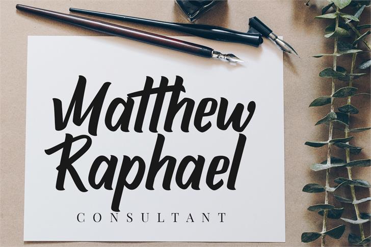 Attemptyon font插图4