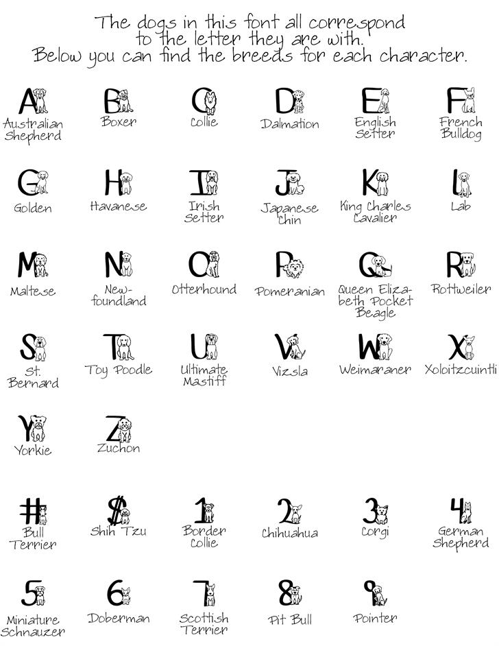 Ks Puppy Party font插图1