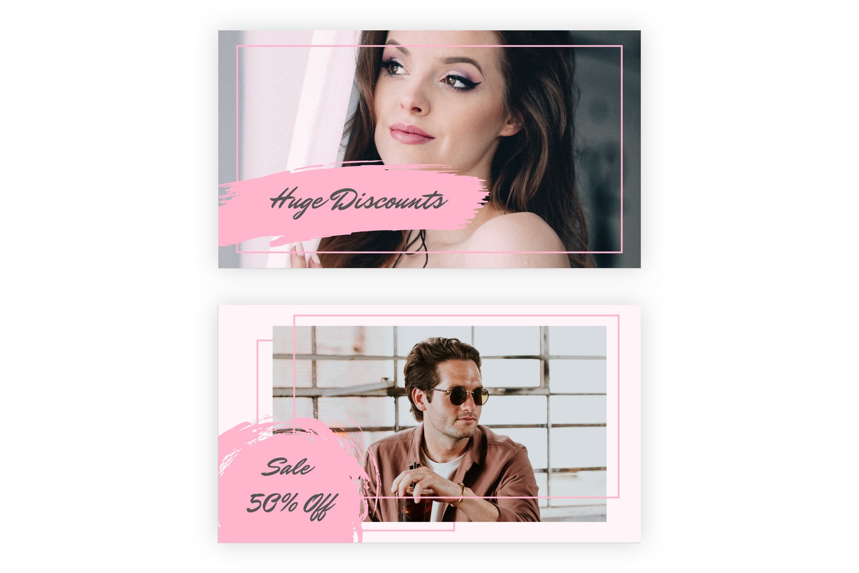 21款社交自媒体广告Banner设计模板素材v6[SKETCH] 21 Social Media Banners Kit (Vol. 6) for Sketch插图(2)