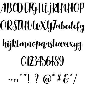 Delicious Adventures font插图1 Delicious Adventures font插图1