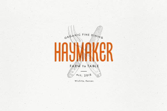 Cornhusker Regular | Condensed Font插图2