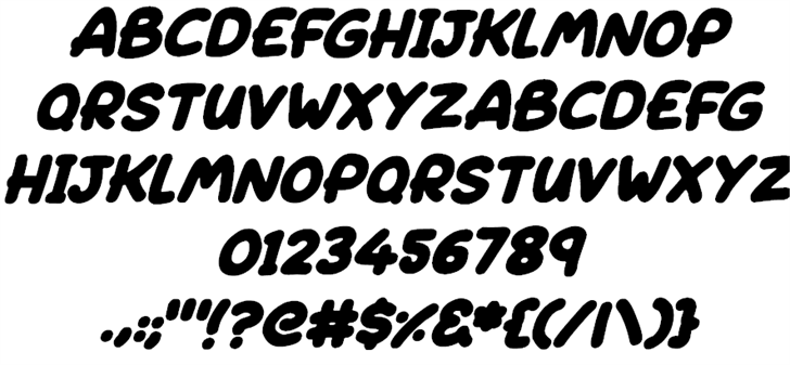 Sleeping font插图2