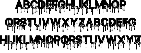 Blood Thirst font插图1 Blood Thirst font插图1