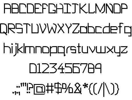 EP Heaven font插图2