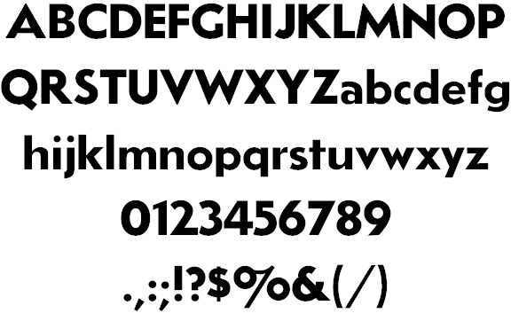 LudlowTempo font插图1