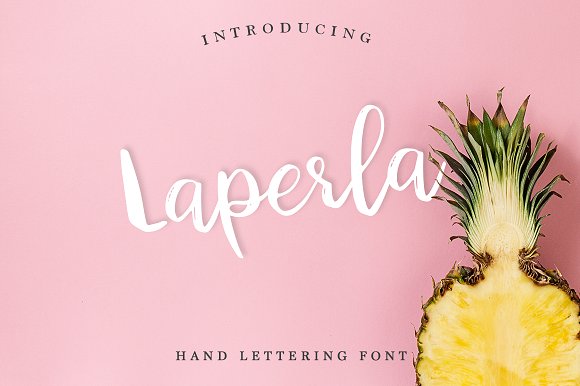 Laperla Font插图