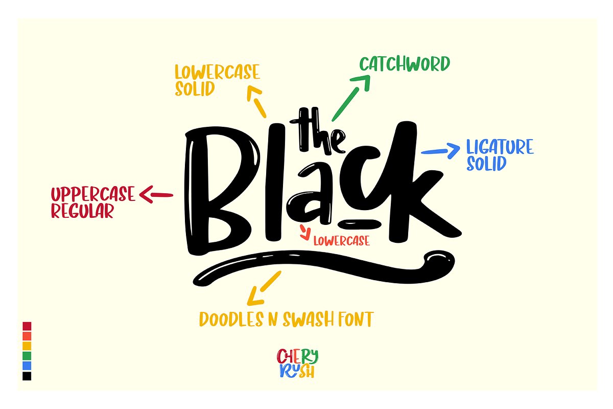 CHERY RUSH FONT插图3