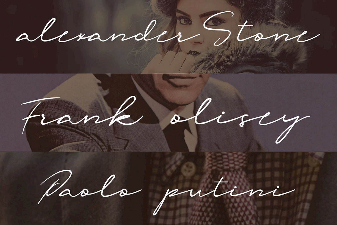 Oliver Quin Font插图1