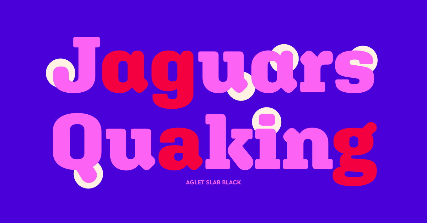 Aglet Slab Font Family插图5