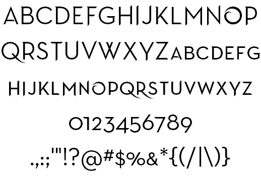 Frozen Neutra font插图1