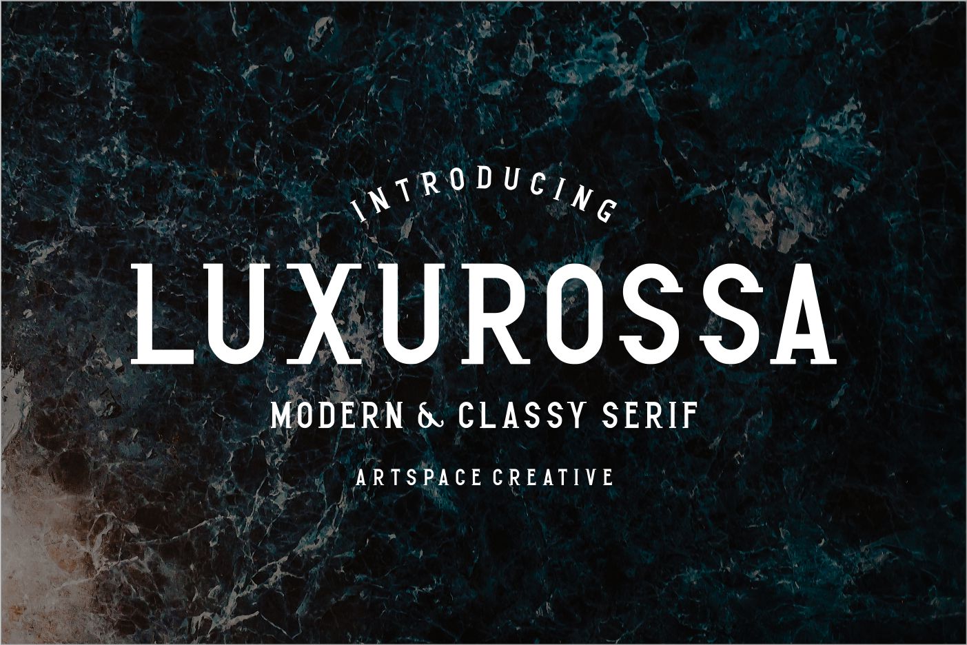 LUXUROSSA MODERN Font插图