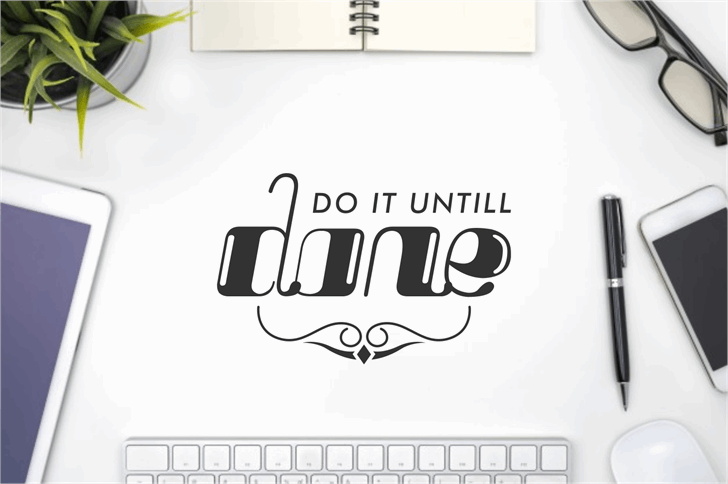 Nine tails inline font插图1 Nine tails inline font插图1