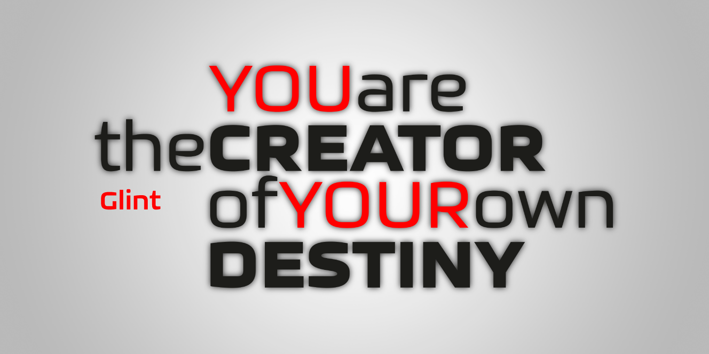 Glint Font Family插图7