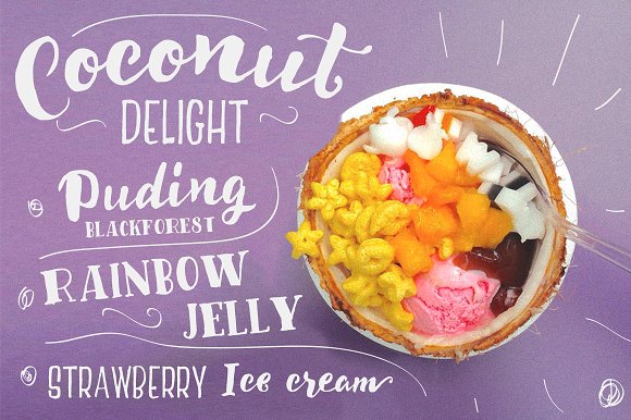 Delight Font Pack & Extra插图2