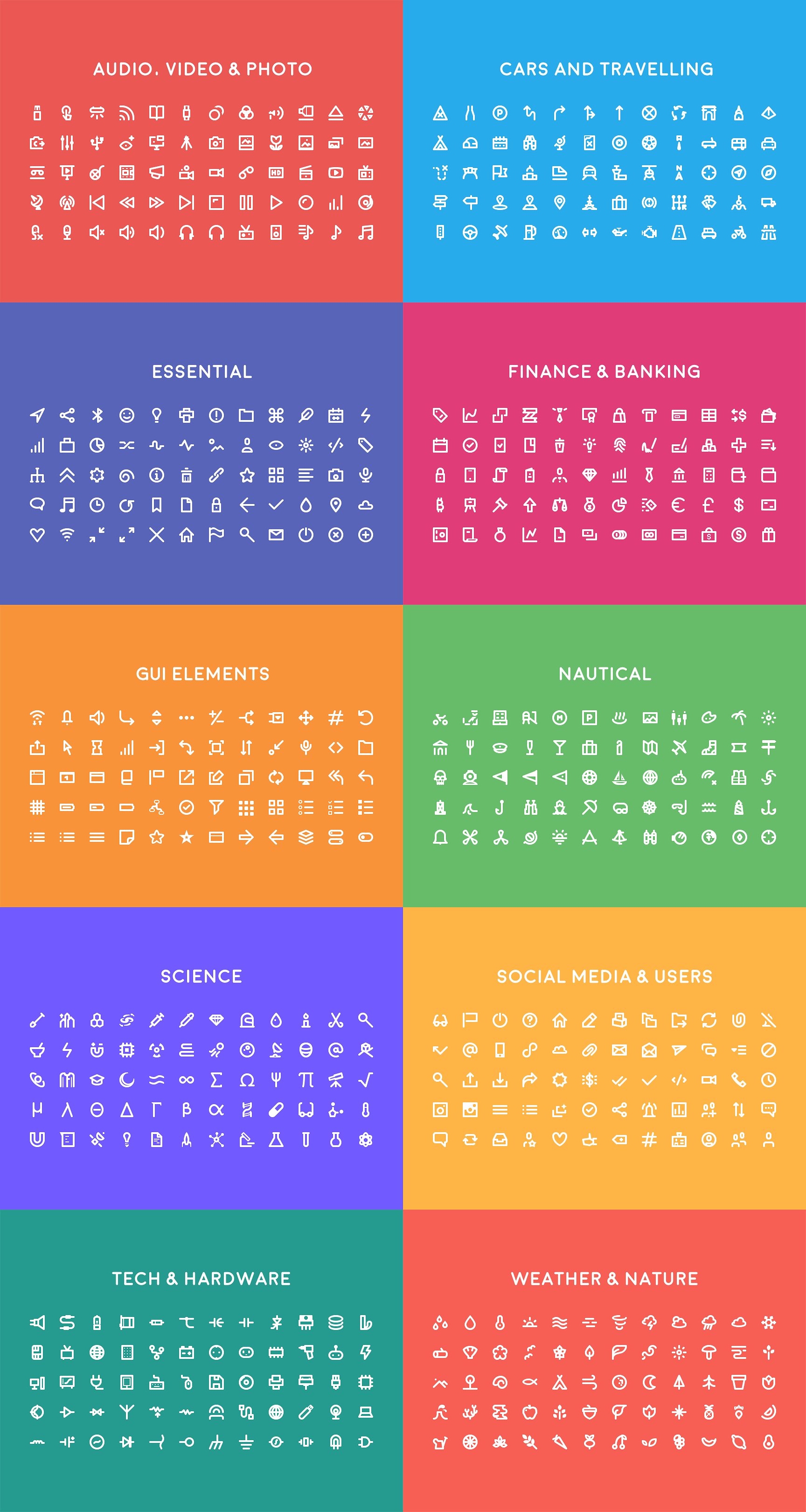 600枚精美小图标素材 Epic Tiny Icons（共10个分类）插图(2)