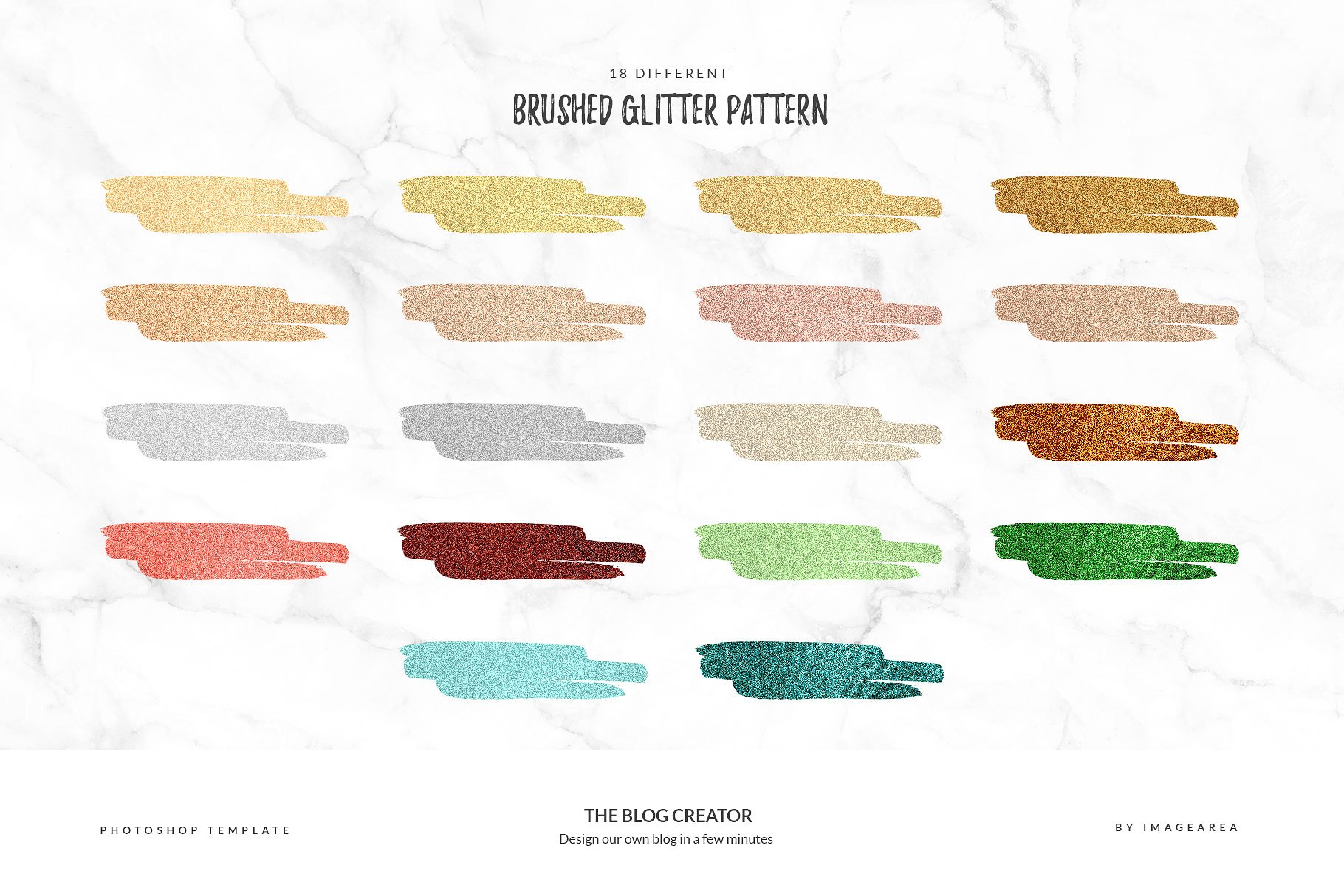 博客网站模板素材库精选设计素材集 The Blog Creator插图(4)