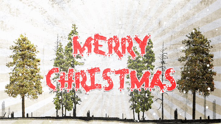 Metal Christmas Personal USE font插图1 Metal Christmas Personal USE font插图1