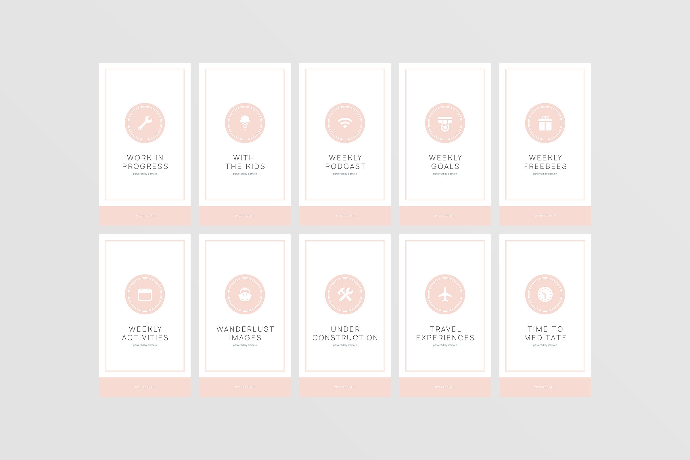 Instagram等新媒体社交媒体文章贴图设计模板素材库精选 Seattle Instagram Highlights插图(23)