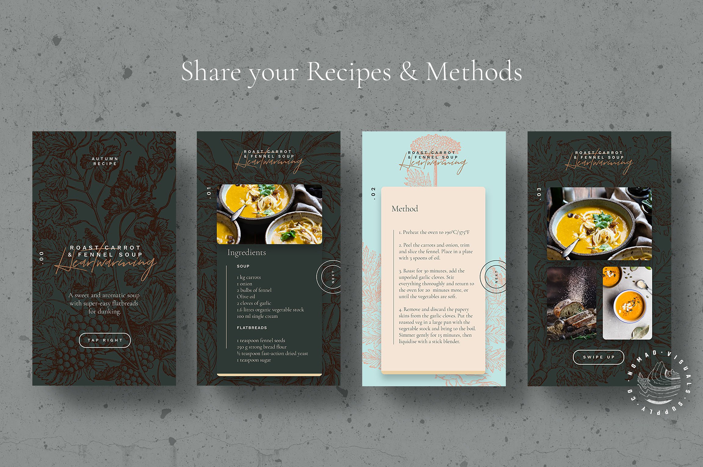 秋季Instagram故事的动画合辑下载 Storytelling Kit Animated IG Stories [psd,png,jpg]插图(6)