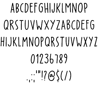 Party Pocket DEMO font插图1 Party Pocket DEMO font插图1