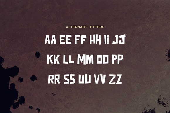 Junkdog Typeface Font插图4