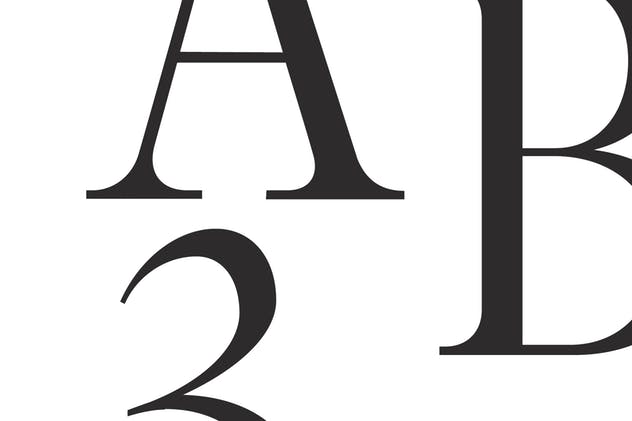 现代极简衬线字体家族 Glamour Luxury Serif Font Family插图(4)
