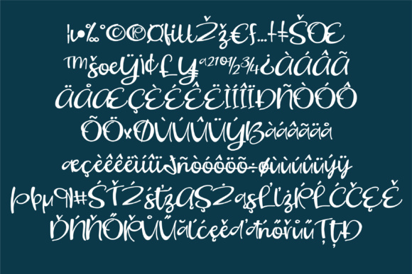 Half Baked Font插图2