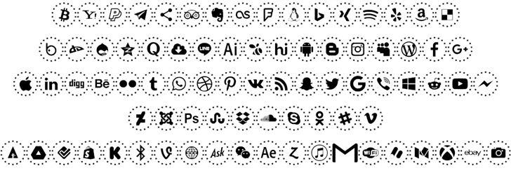 Type Icons Color font插图2