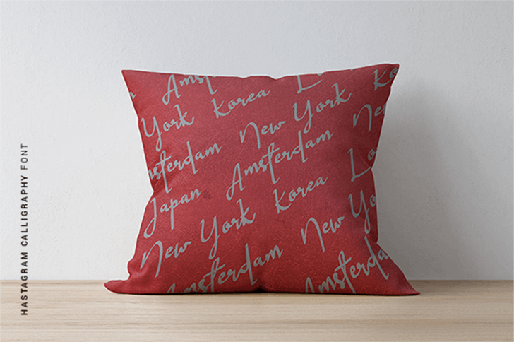 Hastagram Personal font插图1 Hastagram Personal font插图1