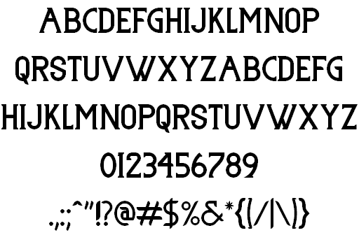 TJ Lordo One font插图1