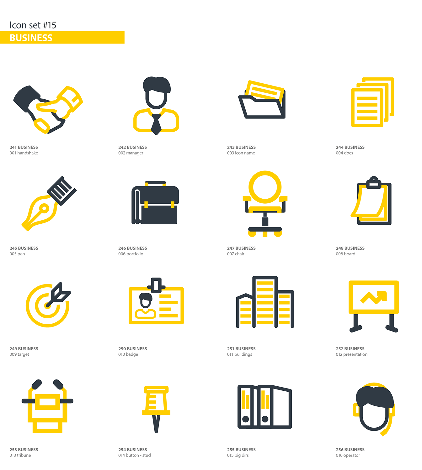 300+多行业分类扁平设计风格矢量图标素材 300+ Flat Icons Package插图(14)